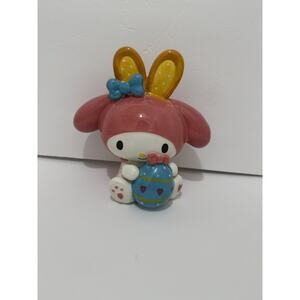 Hello Kitty Easter Bunny Blue Sky Sanrio Ceramic Figure NEW 2025
